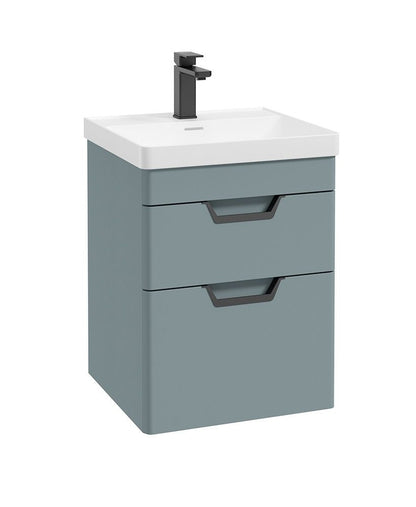 FREYA Wall Hung Two Drawer Vanity Unit & Basin