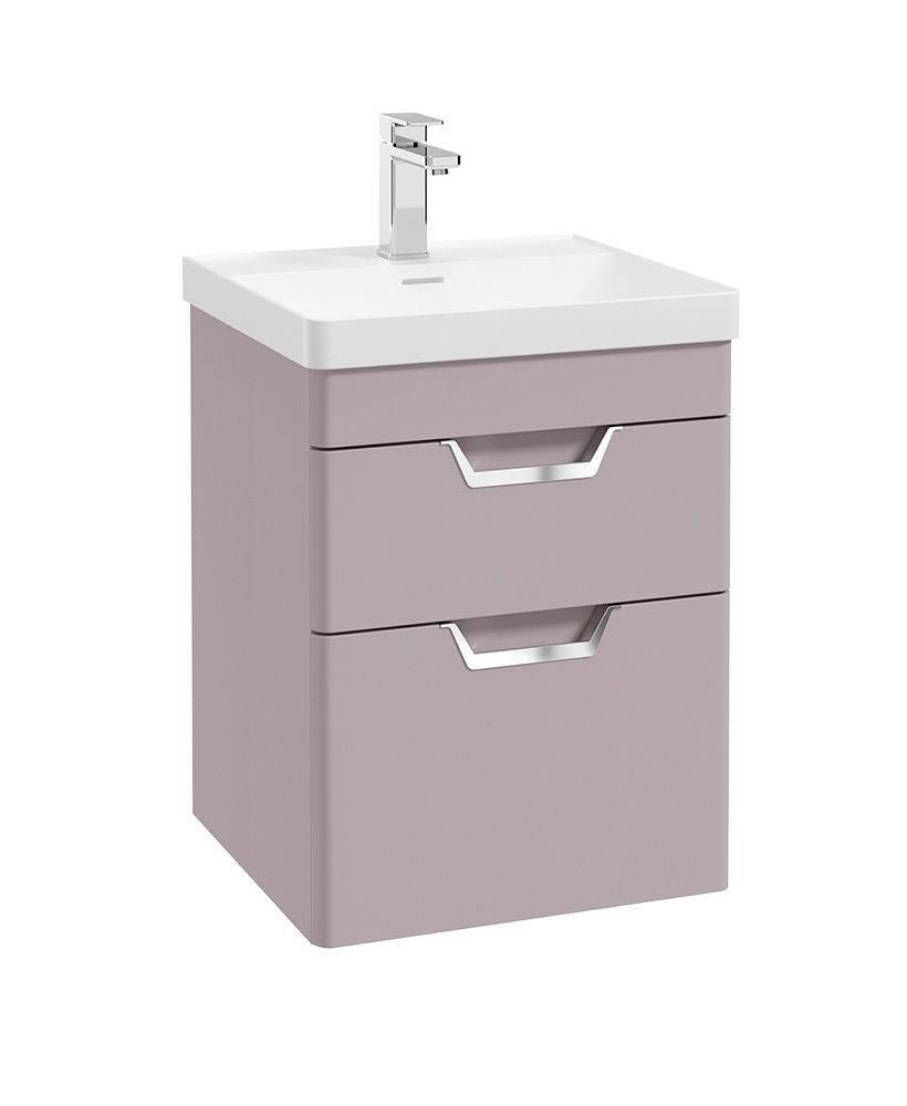 FREYA Wall Hung Two Drawer Vanity Unit & Basin