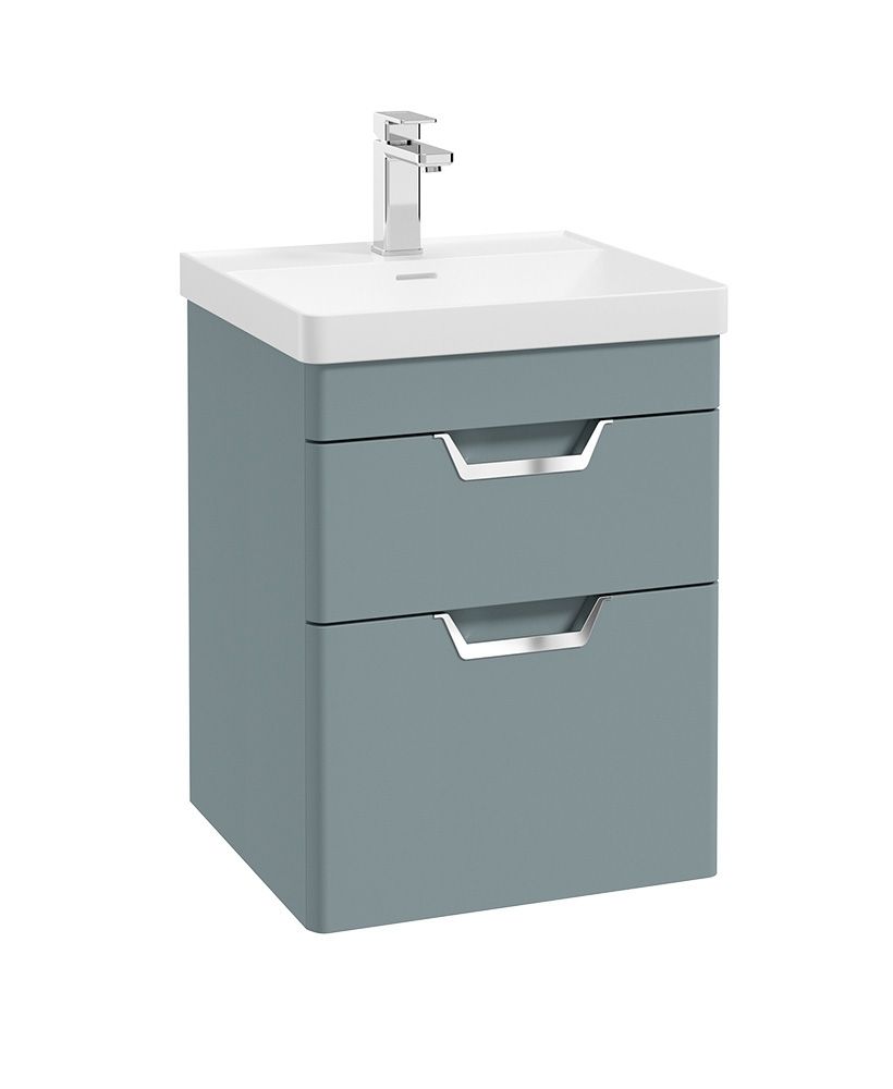 FREYA Wall Hung Two Drawer Vanity Unit & Basin