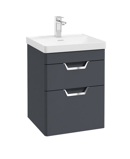 FREYA Wall Hung Two Drawer Vanity Unit & Basin