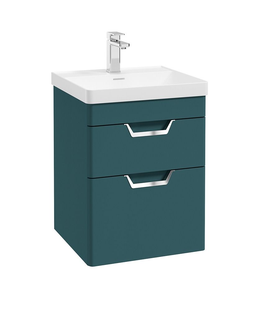 FREYA Wall Hung Two Drawer Vanity Unit & Basin
