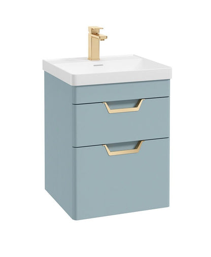 FREYA Wall Hung Two Drawer Vanity Unit & Basin