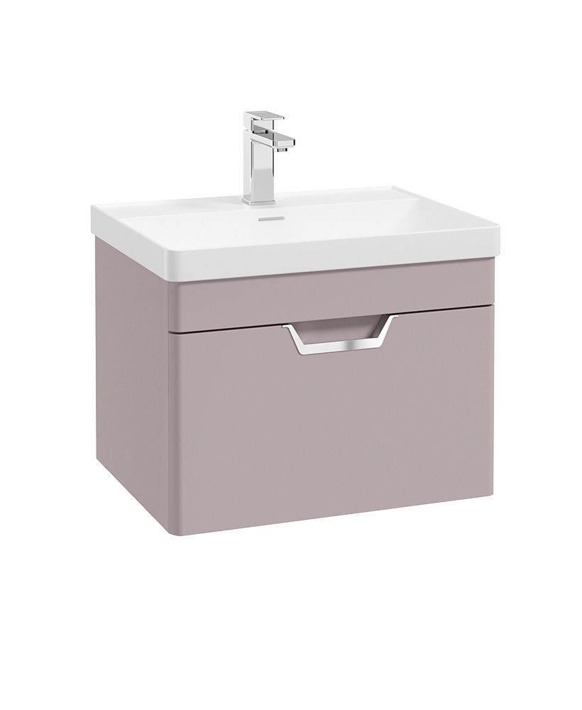 FREYA Wall Hung Single Drawer Vanity Unit & Basin