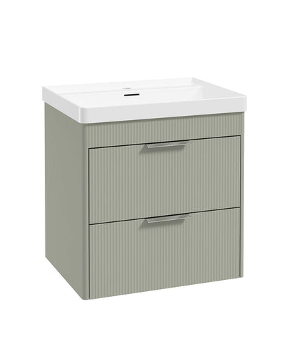 REED Wall Hung Two Drawer Vanity Unit