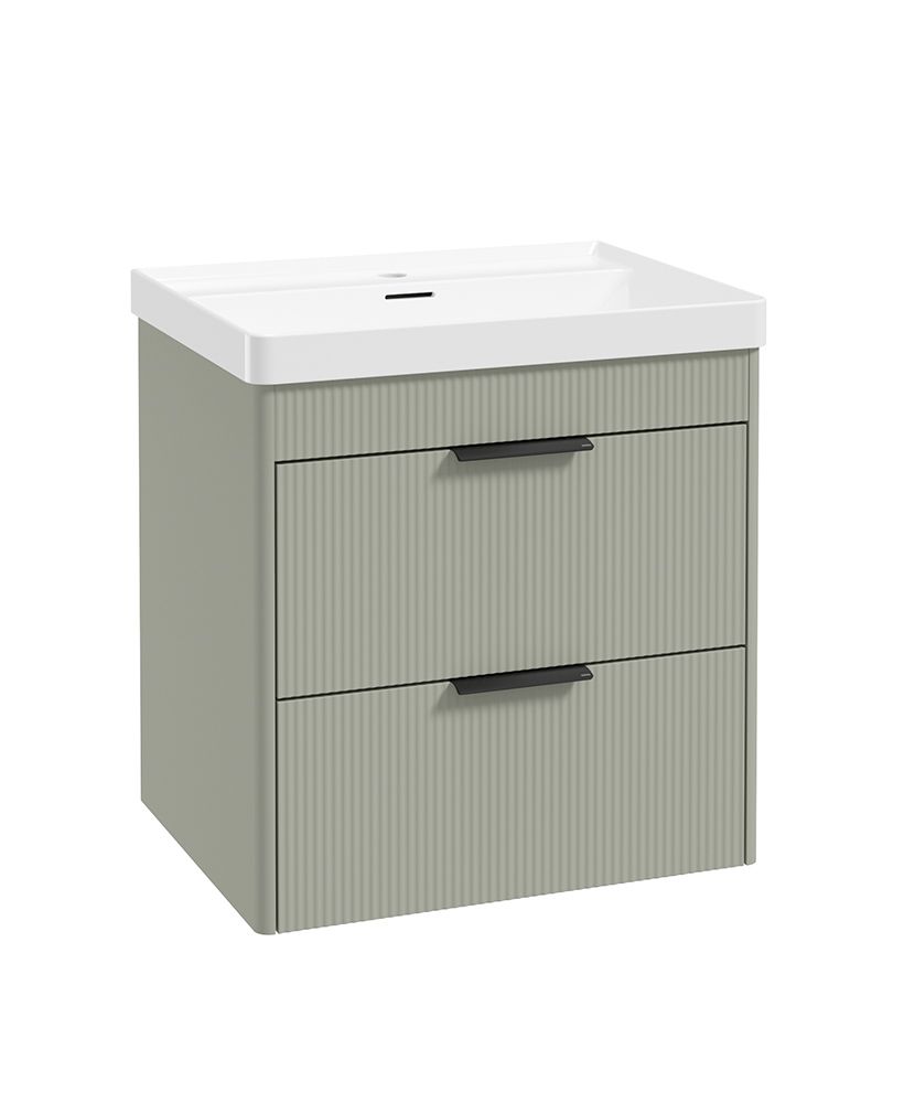 REED Wall Hung Two Drawer Vanity Unit