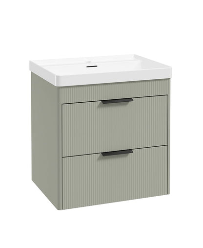 REED Wall Hung Two Drawer Vanity Unit