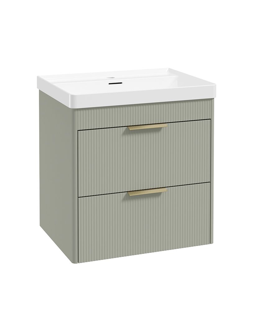 REED Wall Hung Two Drawer Vanity Unit