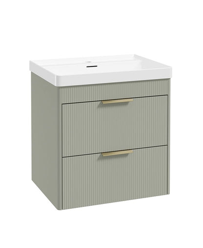 REED Wall Hung Two Drawer Vanity Unit