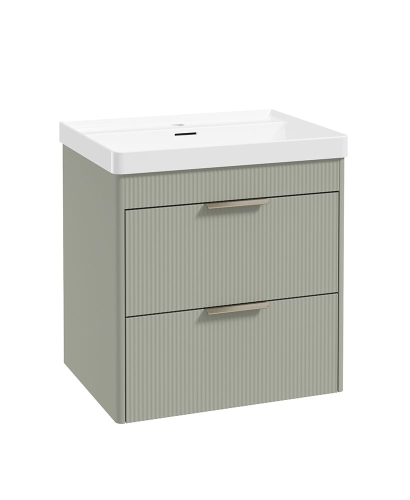 REED Wall Hung Two Drawer Vanity Unit