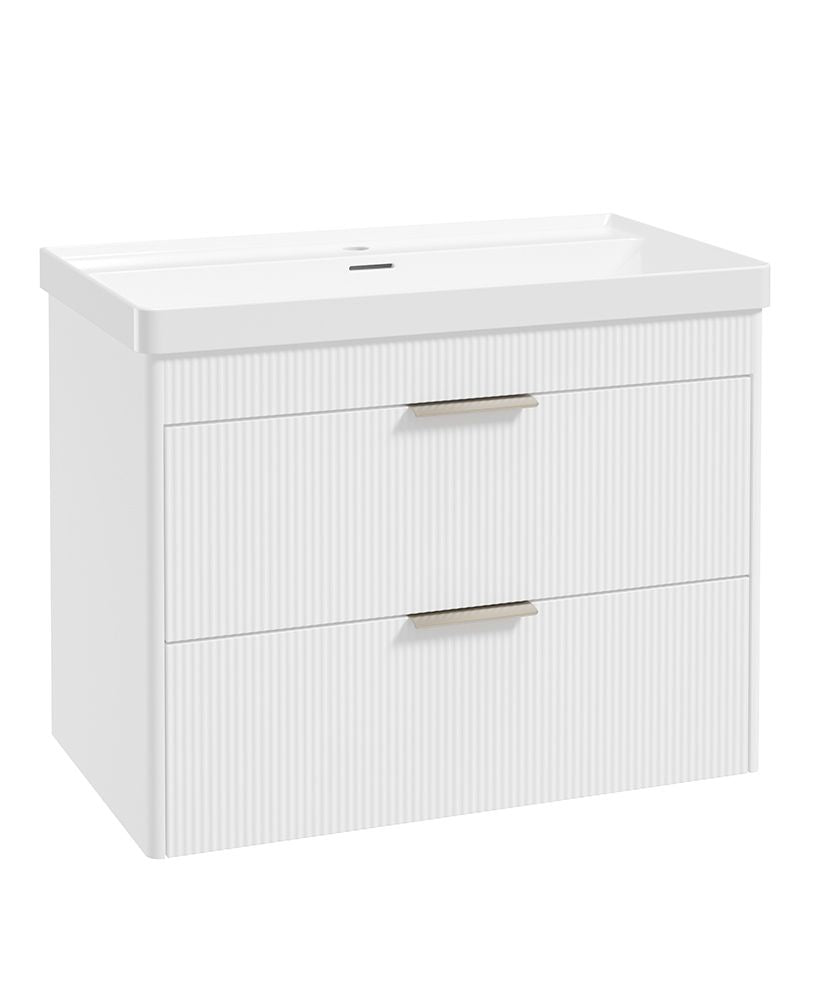 REED Wall Hung Two Drawer Vanity Unit