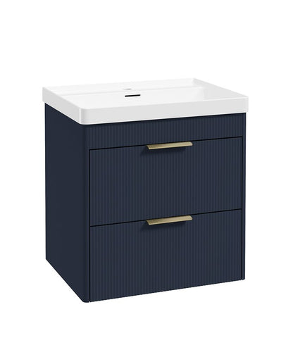 REED Wall Hung Two Drawer Vanity Unit