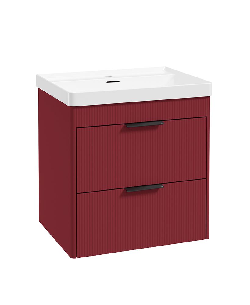 REED Wall Hung Two Drawer Vanity Unit