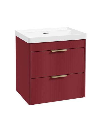 REED Wall Hung Two Drawer Vanity Unit