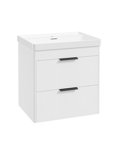 REED Wall Hung Two Drawer Vanity Unit