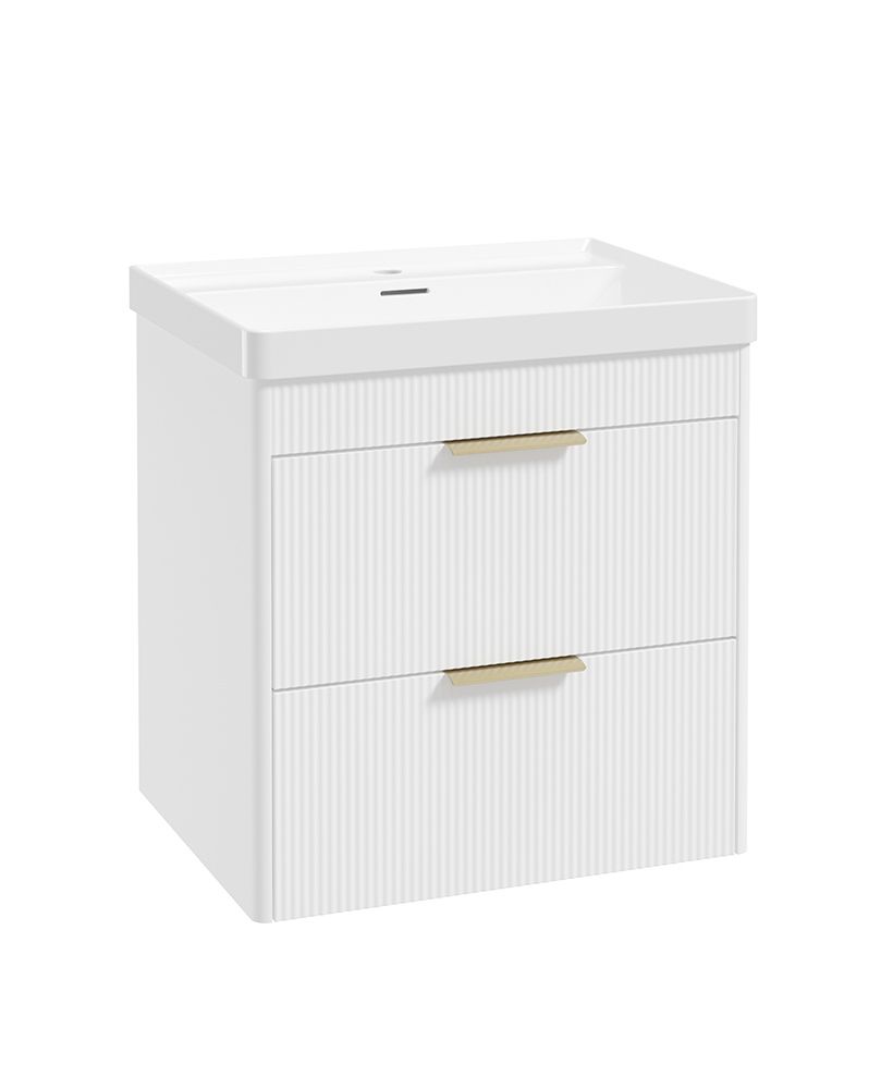 REED Wall Hung Two Drawer Vanity Unit