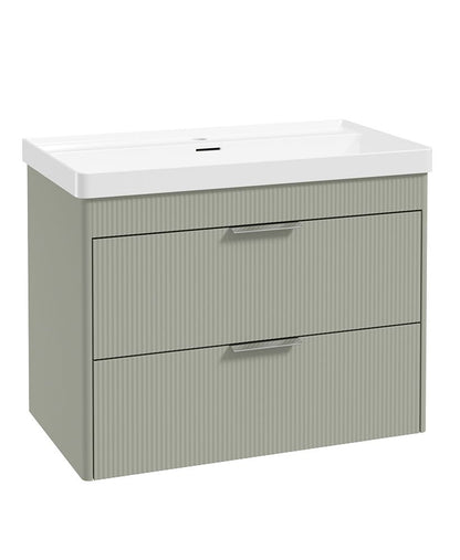 REED Wall Hung Two Drawer Vanity Unit