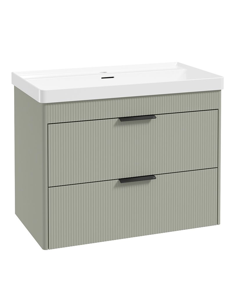 REED Wall Hung Two Drawer Vanity Unit