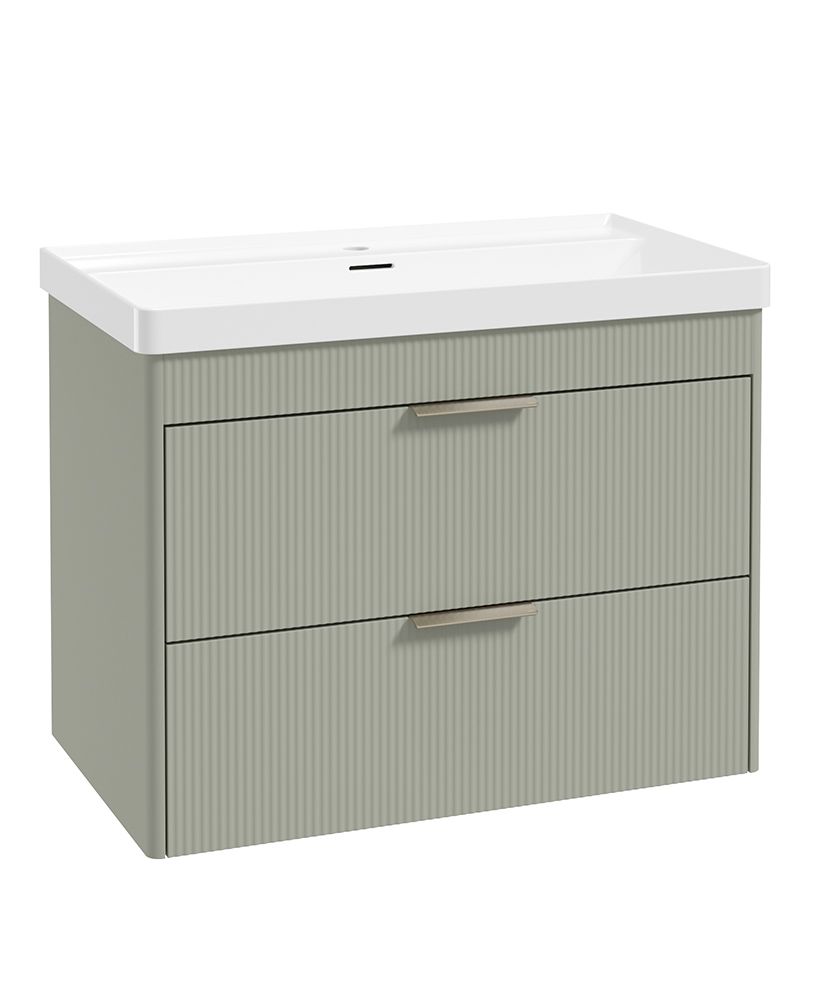 REED Wall Hung Two Drawer Vanity Unit