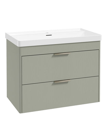 REED Wall Hung Two Drawer Vanity Unit