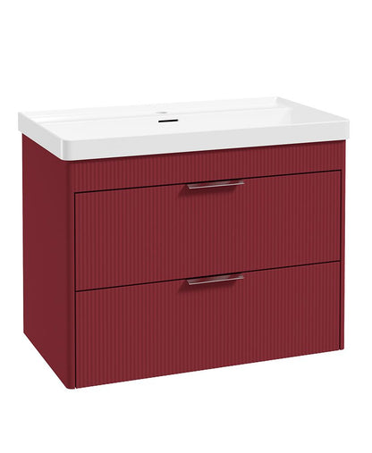 REED Wall Hung Two Drawer Vanity Unit