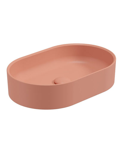 LIVING Oval Countertop Wash Basin & Matching Waste
