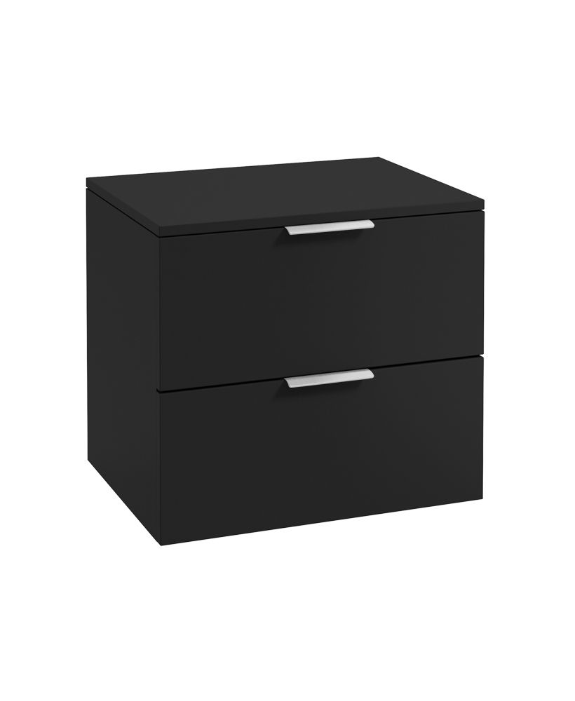 STOCKHOLM Wall Hung Two Drawer Countertop Vanity Unit