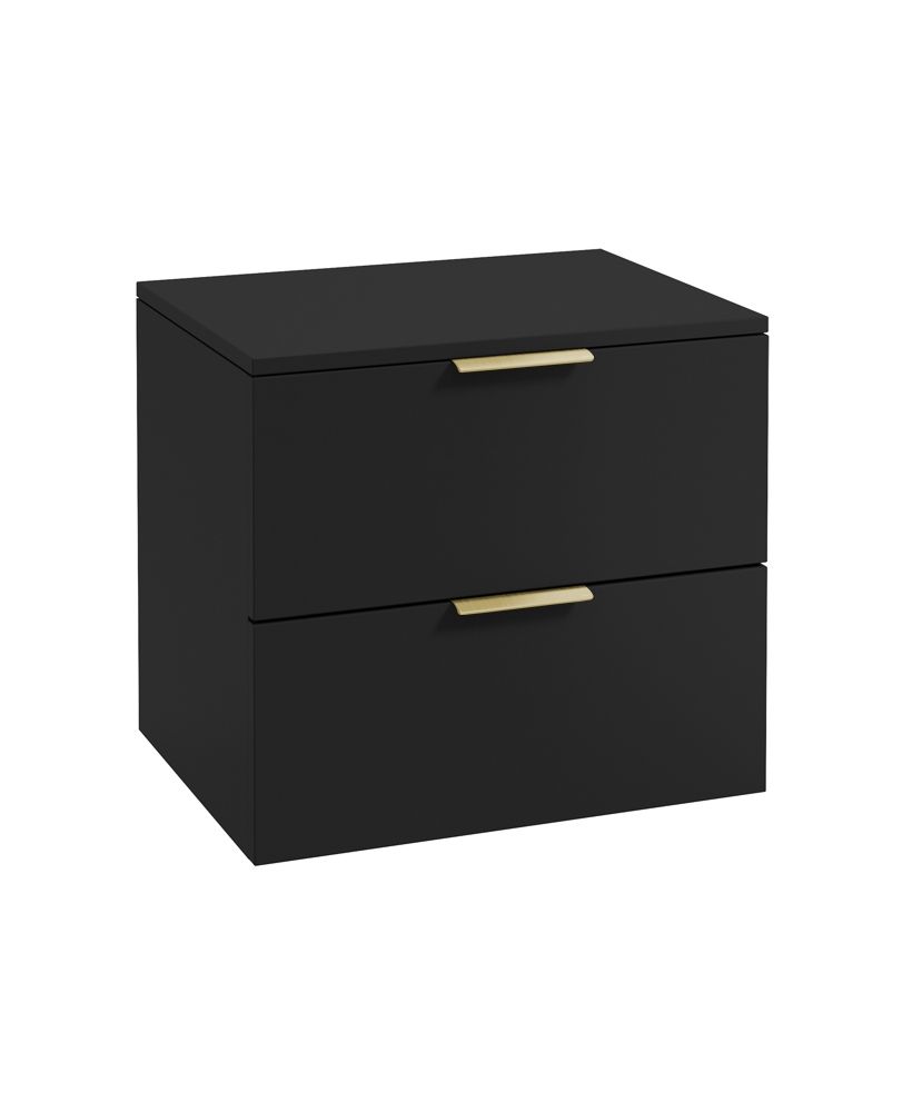 STOCKHOLM Wall Hung Two Drawer Countertop Vanity Unit