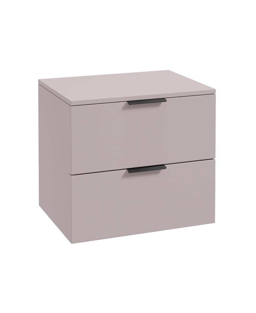 STOCKHOLM Wall Hung Two Drawer Countertop Vanity Unit