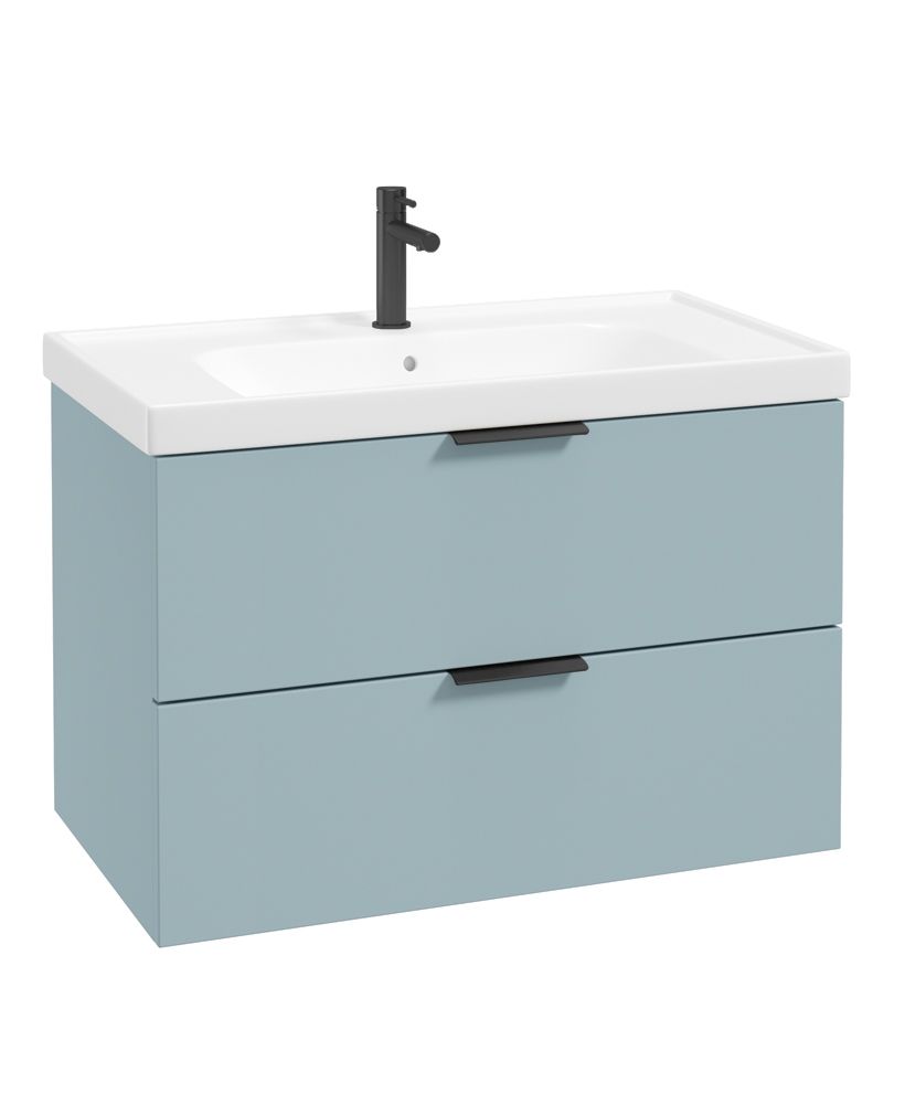 STOCKHOLM Wall Hung Two Drawer Vanity Unit