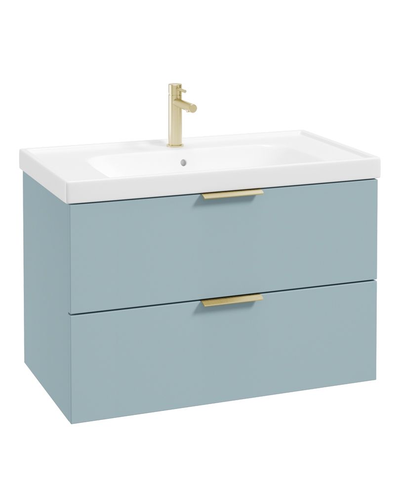 STOCKHOLM Wall Hung Two Drawer Vanity Unit