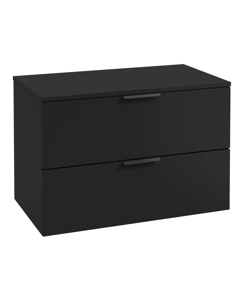 STOCKHOLM Wall Hung Two Drawer Countertop Vanity Unit