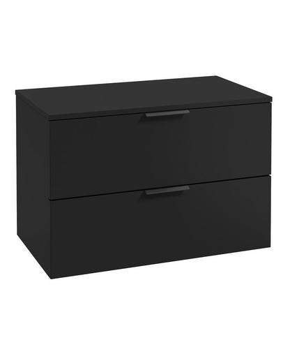 STOCKHOLM Wall Hung Two Drawer Countertop Vanity Unit