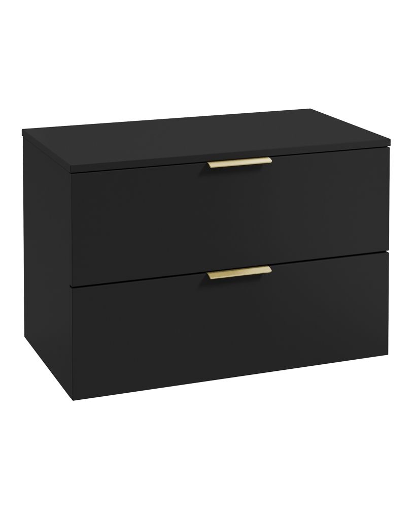 STOCKHOLM Wall Hung Two Drawer Countertop Vanity Unit