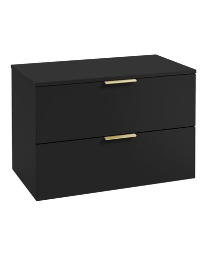 STOCKHOLM Wall Hung Two Drawer Countertop Vanity Unit
