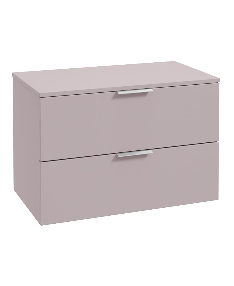 STOCKHOLM Wall Hung Two Drawer Countertop Vanity Unit
