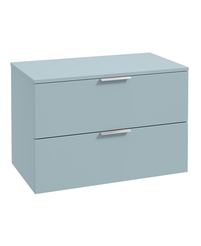 STOCKHOLM Wall Hung Two Drawer Countertop Vanity Unit
