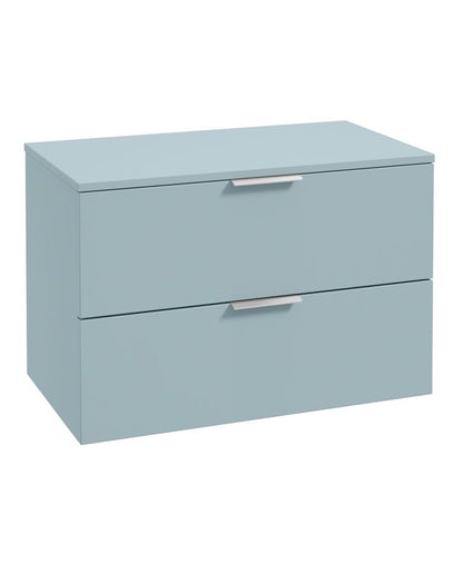 STOCKHOLM Wall Hung Two Drawer Countertop Vanity Unit