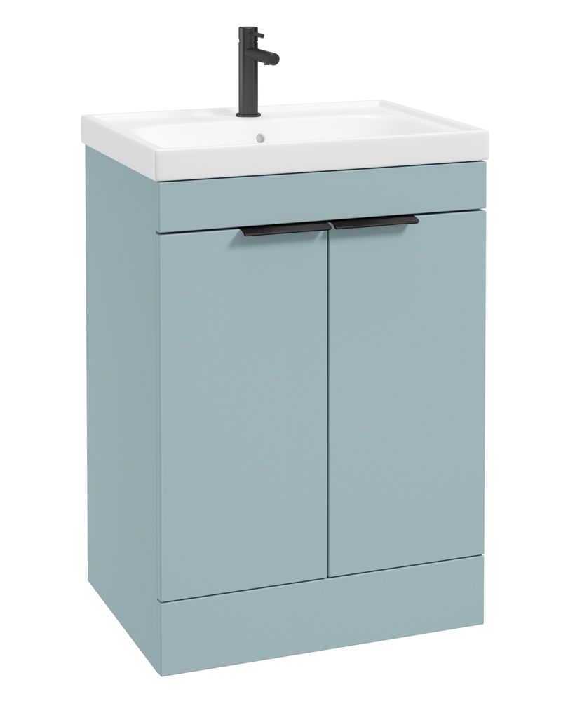 STOCKHOLM Floorstanding Two Door Vanity Unit & Basin