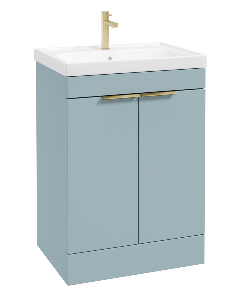 STOCKHOLM Floorstanding Two Door Vanity Unit & Basin