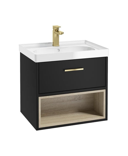 MALMO Wall Hung Single Drawer Vanity Unit & Basin