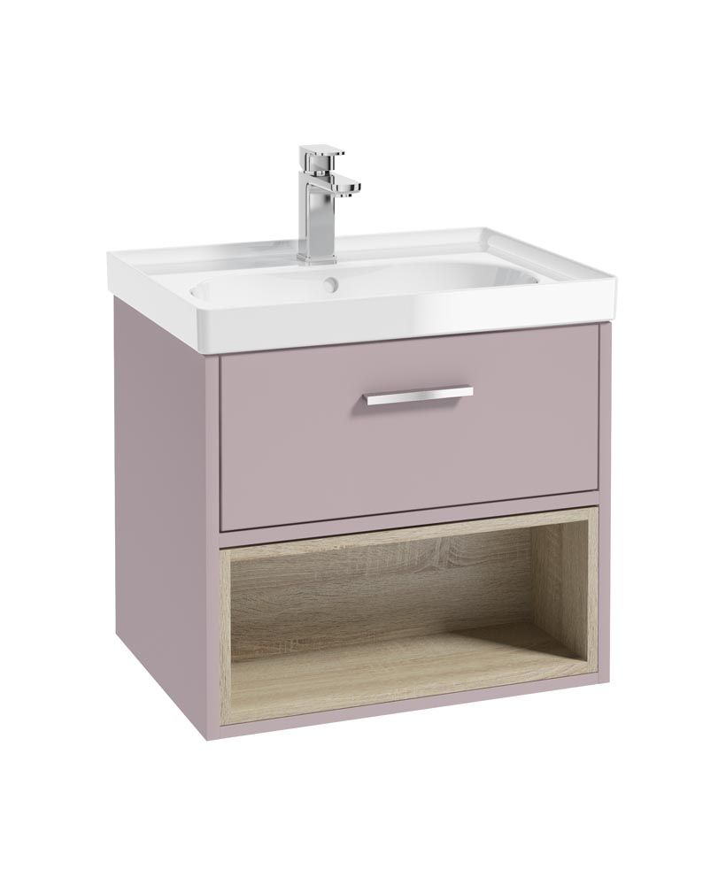 MALMO Wall Hung Single Drawer Vanity Unit & Basin