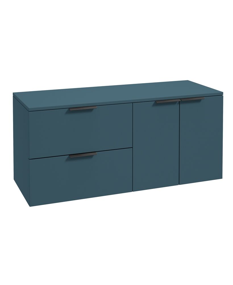STOCKHOLM Wall Hung Two Drawer/Two Door Countertop Vanity Unit