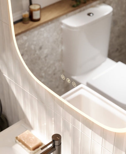 SANSA Aura 600x800mm Illuminated LED Mirror
