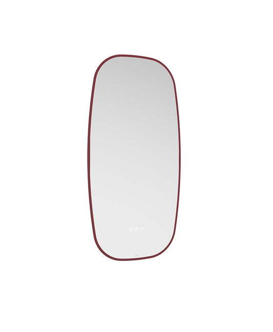ECHO Arena 450x900mm Illuminated Mirror Ruby Red