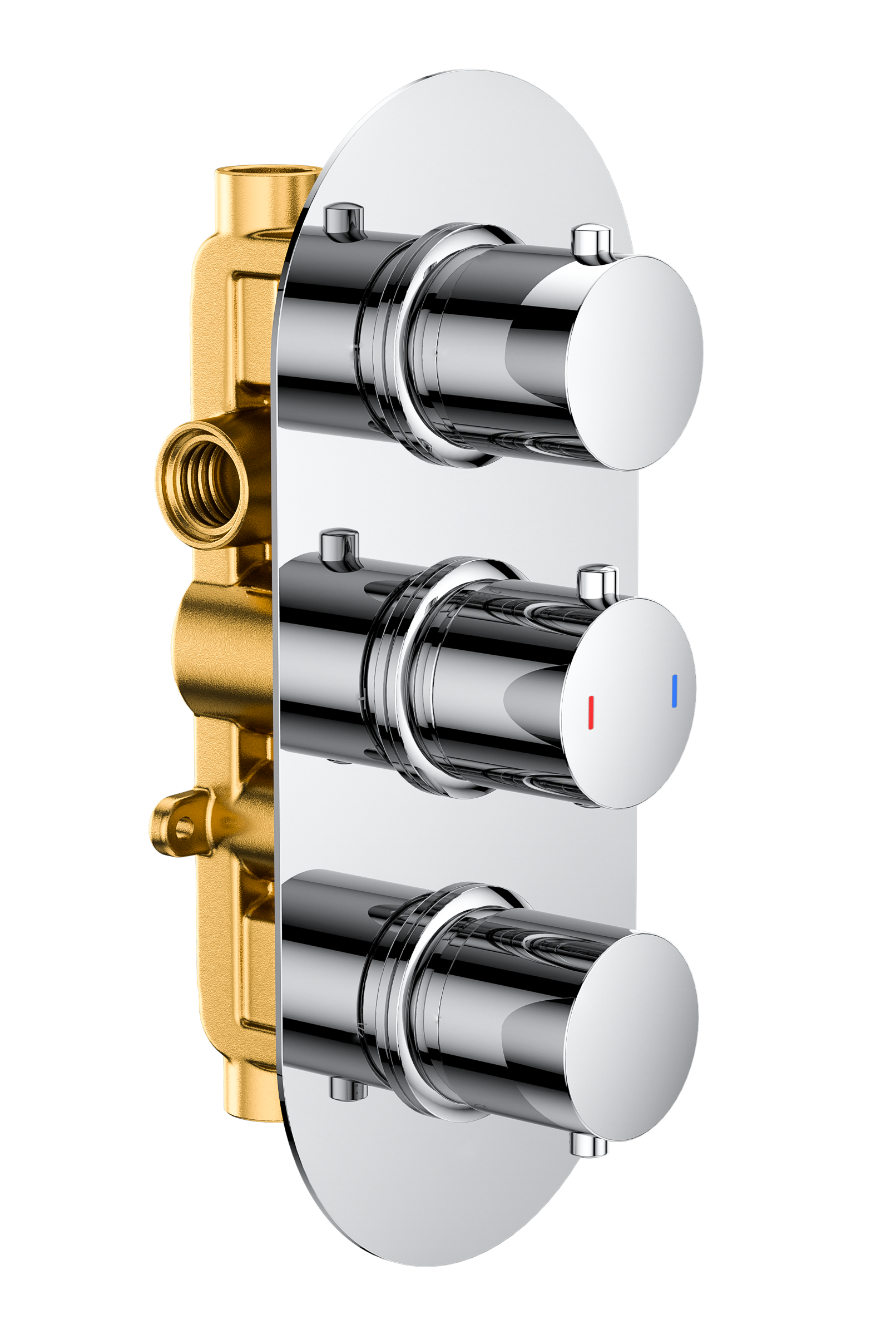 Round  Triple Two Outlet