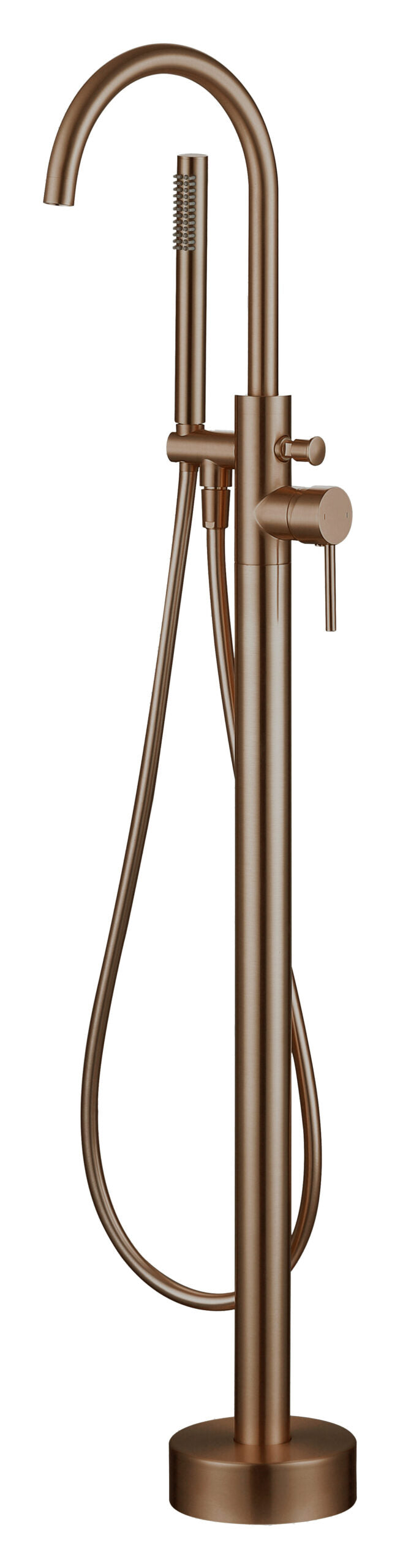Giro Brushed Bronze Freestanding Bath Shower Mixer