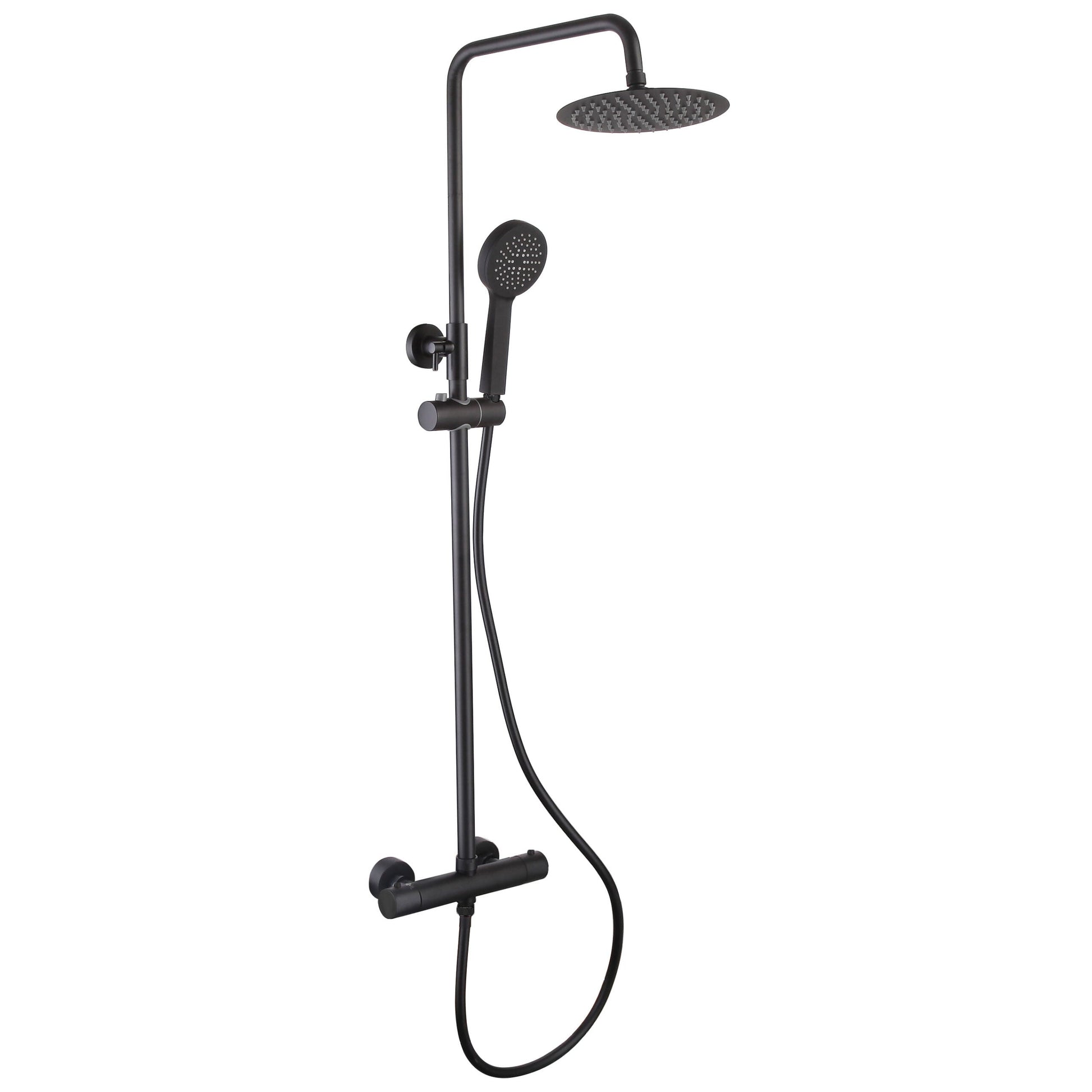Round  Cool Touch Dual Function Shower