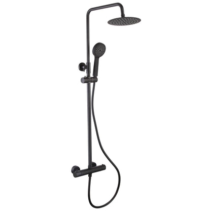 Round  Cool Touch Dual Function Shower