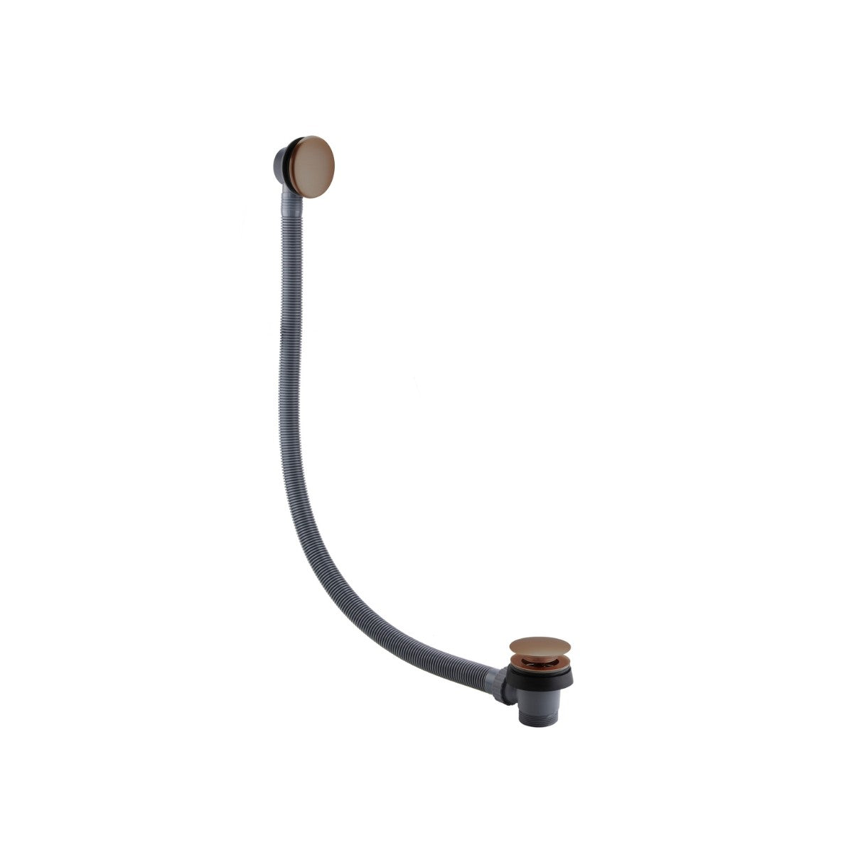 Brushed Bronze Bath Waste Click Clack