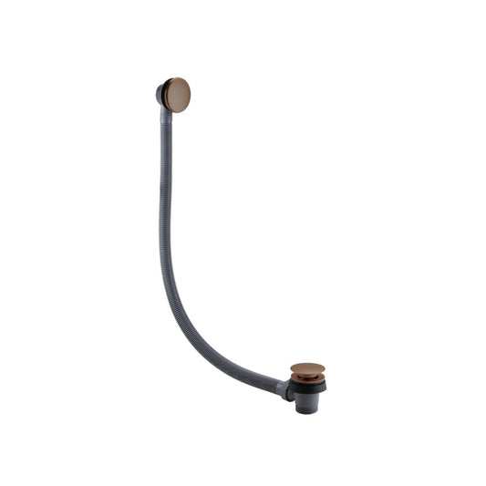 Brushed Bronze Bath Waste Click Clack